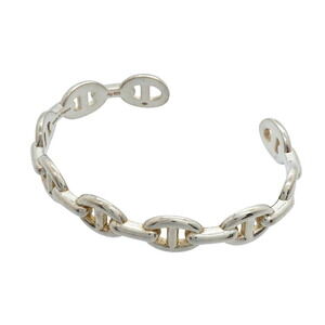 HERMES Silver Bracelet